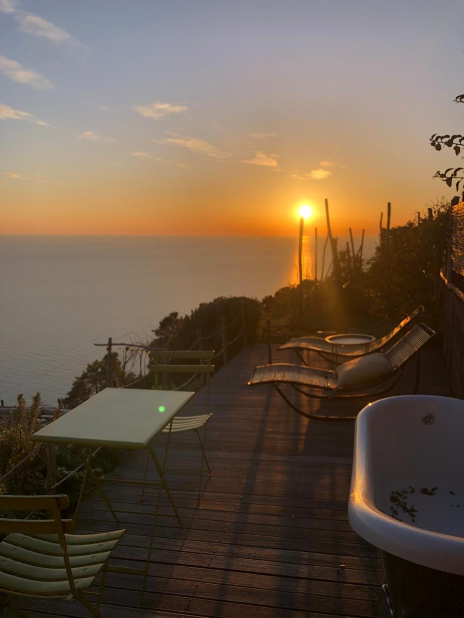 Refuge Uwabio Organic Vineyard Cinqueterre Villa Riomaggiore Luaran gambar